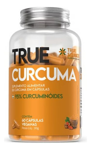 Cúrcuma 500mg 60 Cap True Source
