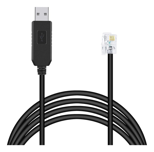 Suamdoen - Cable Serie Usb Rs232 A Rj9 Para Pc Connect