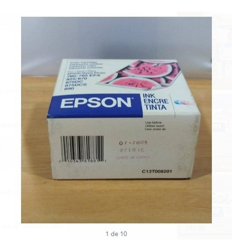 Cartucho De Tinta Epson T008201