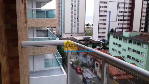 Apartamento Com 2 Dormitórios À Venda, 91 M² Por R$ 360.000,00 - Tupi - Praia Grande/sp - Ap14596