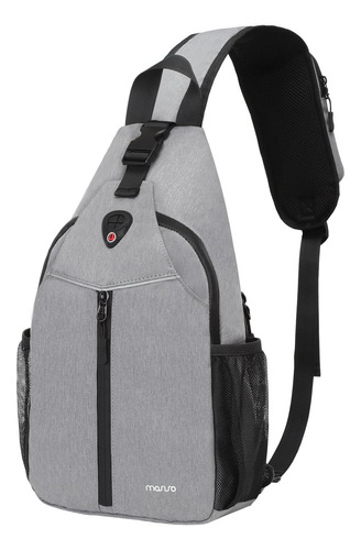 Mosiso Mochila Bandolera Para Viaje, Senderismo, Bolso Con Y