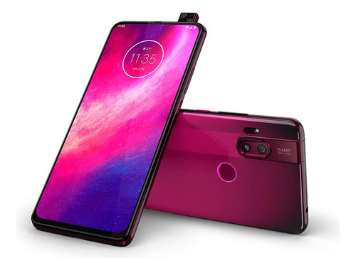 Motorola One Hyper 128gb 4gb Rosa Boreal Android Deepsea Blue (Usado)