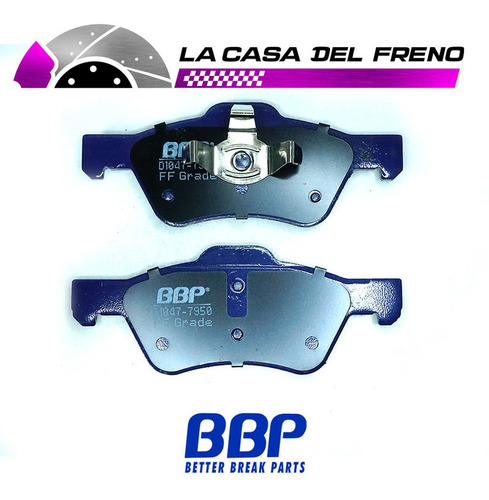 Pastilla De Freno Delantera Ford Escape 2.5 2008-2012