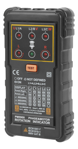Comprobador De Dirección De Motor Peakmeter Pm5900 Portátil