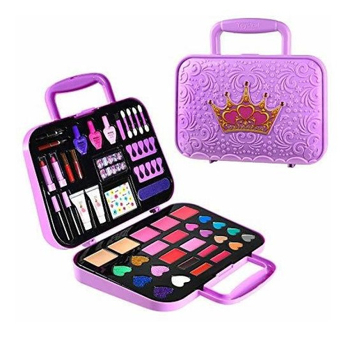 Niños Kit De Maquillaje Para Niñas Preadolescentes Co...