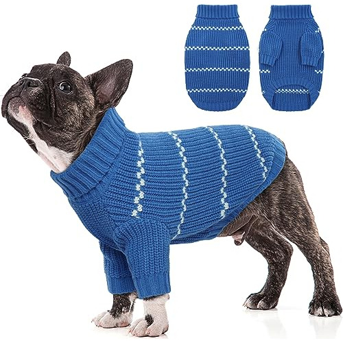 Idomik Suéter Para Perro, Suéter De Punto Grueso Para Perros