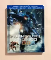 Comprar Pacific Rim -4 Disc- Blu-ray 3d + Blu-ray 2d + Dvd Original