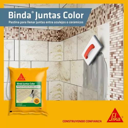 Pastina Binda Juntas Sika Colores Negro 1 Kg. Ufa
