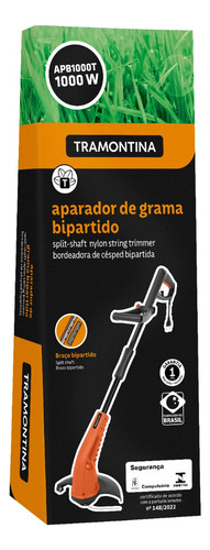Aparador De Grama Bipartido Tramontina Apb1000t 127 V