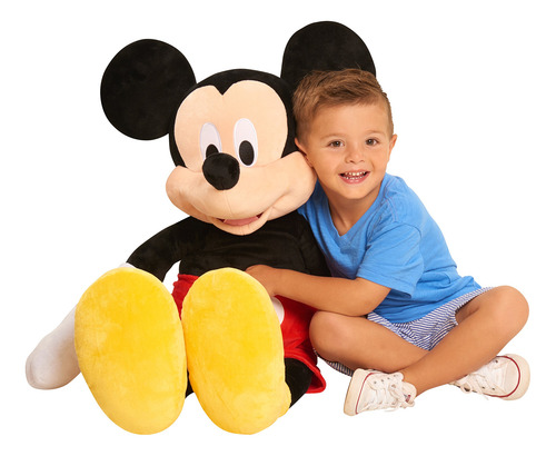 Peluche Disney Junior Mickey Mouse De 1 M De Altura Para Niñ