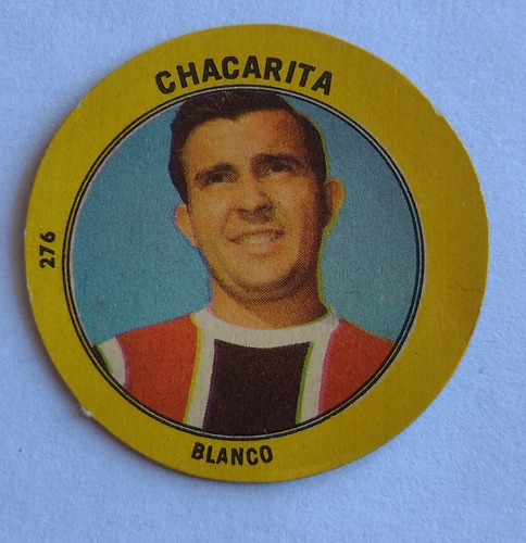 Figurita Album Golazo De 1965 Chacarita Juniors Blanco 