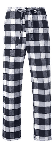 Pantalones De Pijama A Cuadros Deportivos Holgados Y Cómodos