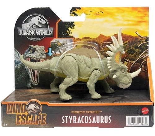 Imagen 1 de 1 de Styracosaurus Jurassic World Fierce Force