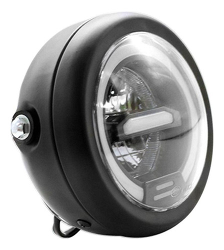 Retro 5.9 Motocicleta 5.1 Proyector De Faros Led Drl Para