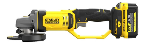 Amoladora Inalambrica Stanley Scg400-ar 20v 100mm Color Amarillo