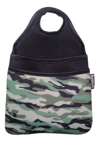 Bolsa Auto Organizador Multiuso Carbag Neopren Verde Camufla