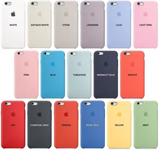 Funda iPhone 7 8 Y Se 2020 Original Case Silicona Soft Usa