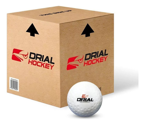 Caja De Bochas Hockey Drial X48 Unidades Dimple Competencia