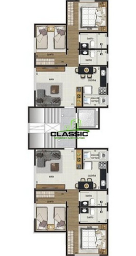 Imagem 4 de 7 de Apartamento Com Área Privativa Com 2 Quartos Para Comprar No Planalto Em Belo Horizonte/mg - 3947