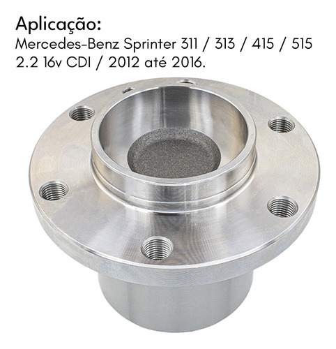 Cubo Roda Dianteira Sprinter Com Abs 311 515 2.2 2012 A 2019