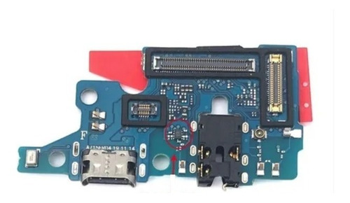 Imagem 2 de 7 de Placa Conector De Carga Usb Microfone Para Samsung A71 A715