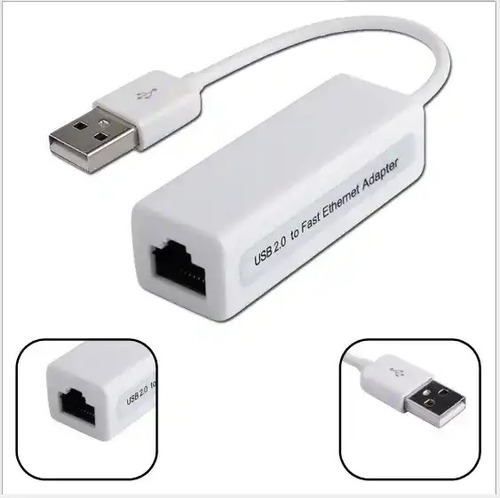 Tarjeta De Red Usb Adaptador Lan Rj45 A Usb