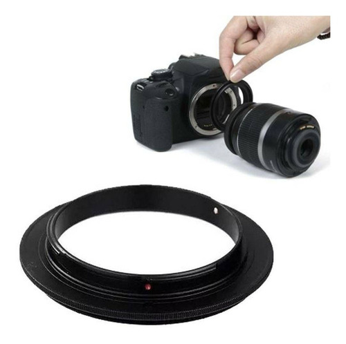 Anel Inversor Lente Macrofotografia Para Cameras Nikon 52 Mm