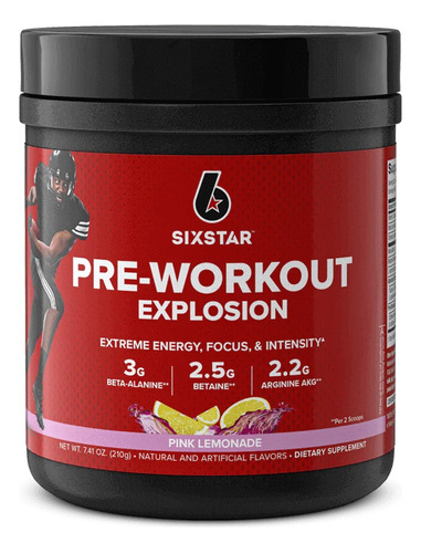 Muscletech Sixstar Pre-workout Explosion 30 Serv.