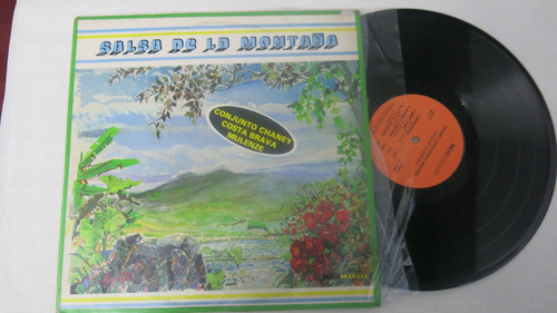 Vunyl Lp Acetato Disco Salsa Montaña Chaney Costa Brava Muel