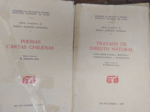 Obras Completas De Tomás Antonio Gonzaga