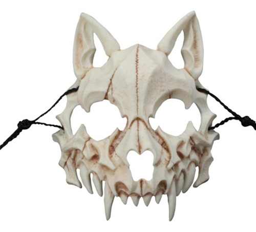 Máscara De Hombre Lobo Con Forma De Dragón Japonés Para Hall