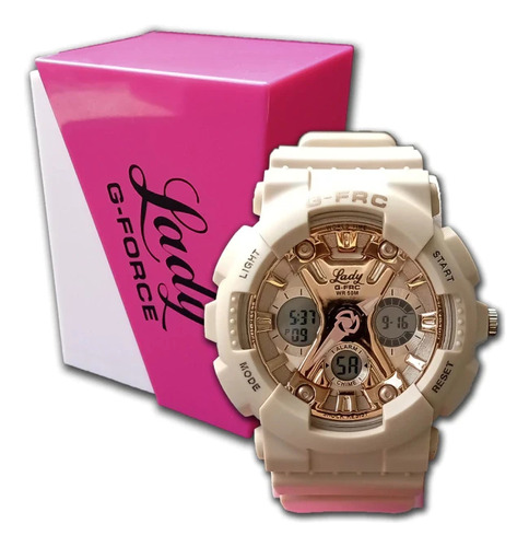 Reloj Lady G-forc Doble Hora