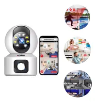 Comprar Aorui Cámara De Seguridad Wifi Interior 4mp Doble Pantalla Color Blanco,vision nocturna,camara seguridad,camara wifi interior,camaras de seguridad interior,camaras seguridad