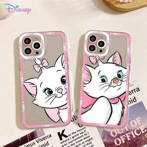 Funda De Teléfono Marie Cat Para iPhone 11 12 13 14 Mini Pro