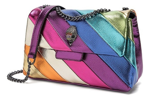 Of Kurt Geiger Eagle Head Vintage Rainbow Bolso De Hombro -m