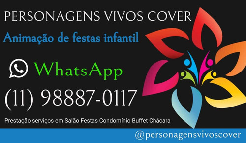 Imagem 10 de 10 de Animacao Festa Infantil Com Lindos Personagens Vivos Cover