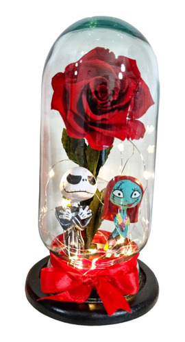 La Rosa Eterna De Jack Y Sally Con Led