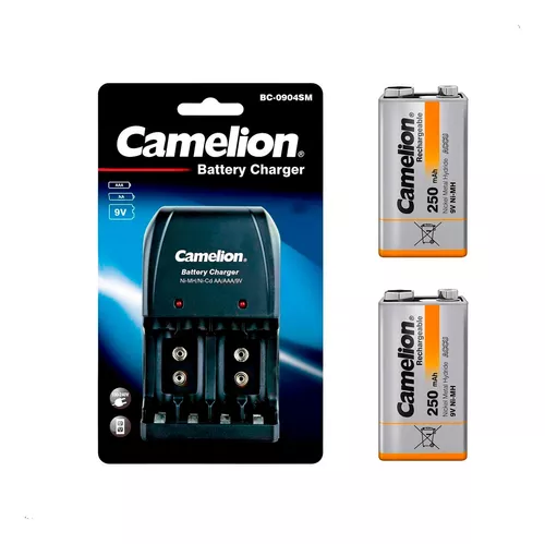 CAMELION PILA RECARGABLE 9V 250MAH NI-MH