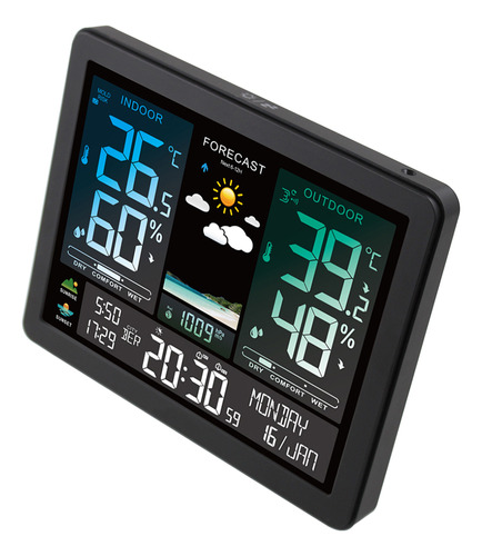 Barométrico De Temperatura De Soporte De Estación Meteorológ