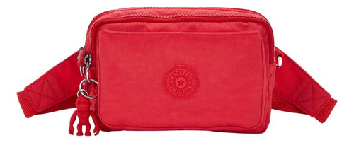 Cartera Mujer Kipling Abanu Multi Rojo