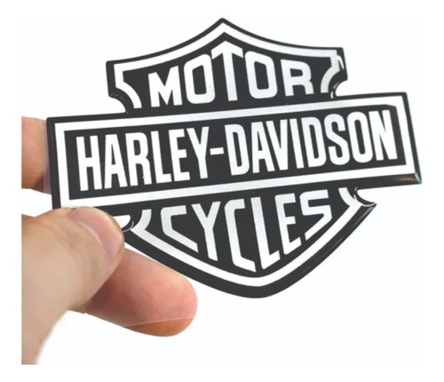 Calcomania Harley-davidson Sticker Resinado X 3 Unidades