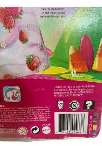 Barbie Dreamtopia Villa Caramelo Princesa Luces Y Sonido 4se (Usado)