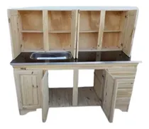Comprar Bajo Mesada Mas Alacena Mas Mesada Cocina 1,40 Pino