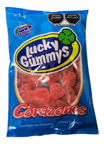 Lucky Gummys Corazon Gomitas De Sabores 1kg