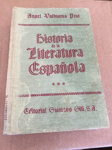 Libro Historia De La Literatura Española Tomo 3 - Oferta