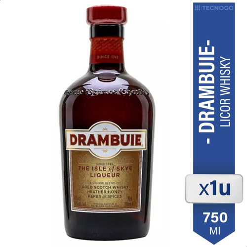 Licor Whisky Drambuie 750ml Escoces Honey Herbs 