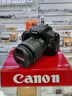 Canon T6 C/ 18-55mm Usada De Loja ! Revisada E Limpa Nfe