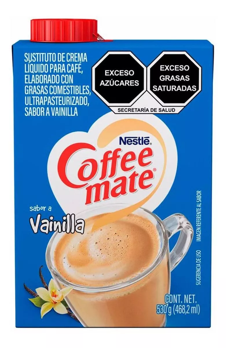 Tercera imagen para búsqueda de coffee mate liquido