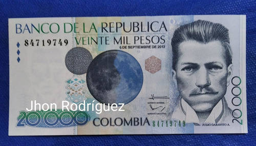 Billete De Veinte Mil Anterior Familia Estado 9.5