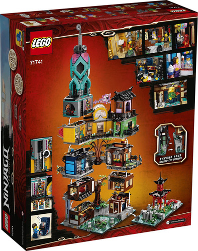 Kit De Construcción Lego Ninjago Ninjago City Gardens 71741